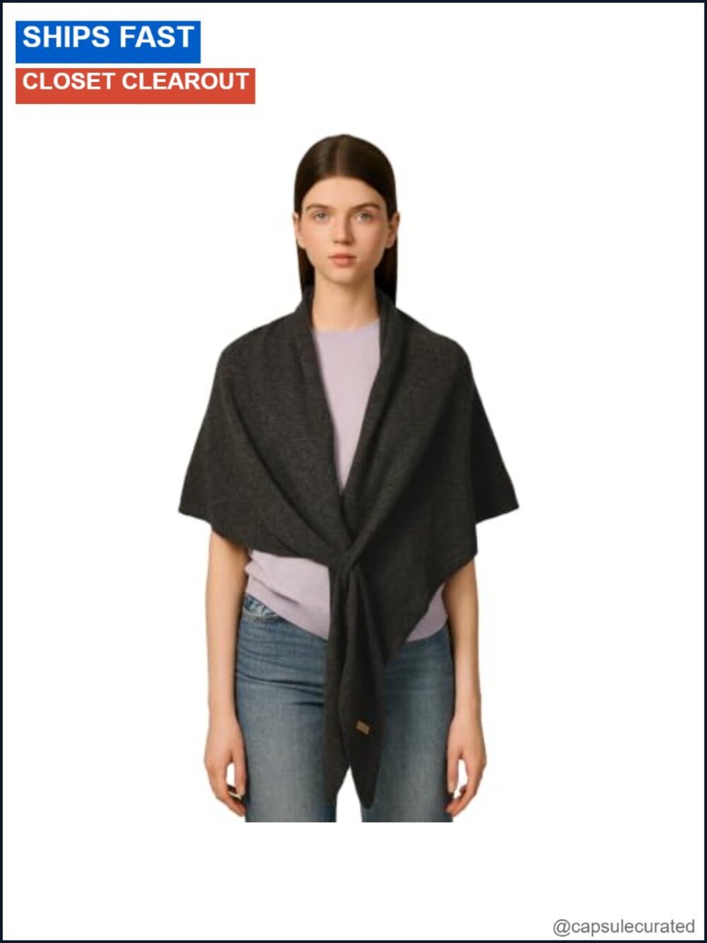 Cashmere Wool Blend Shawl Wrap Women Oversized Pashmina Scarf